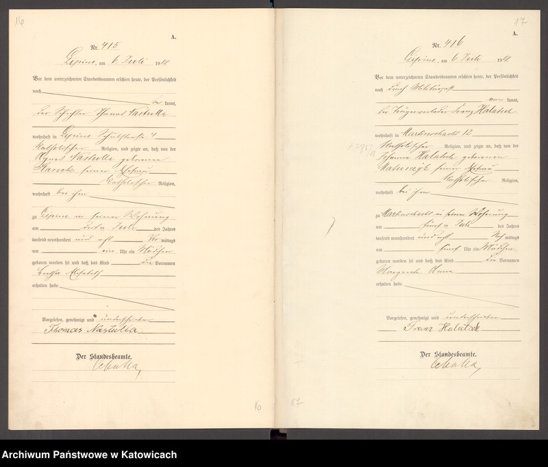 image.from.unit.number "ksiega urodzeń T. II nr 400-827"