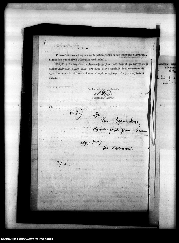 Obraz 8 z jednostki "Państwowe Gimnazjum imienia Piotra Skargi- Szamotuły"