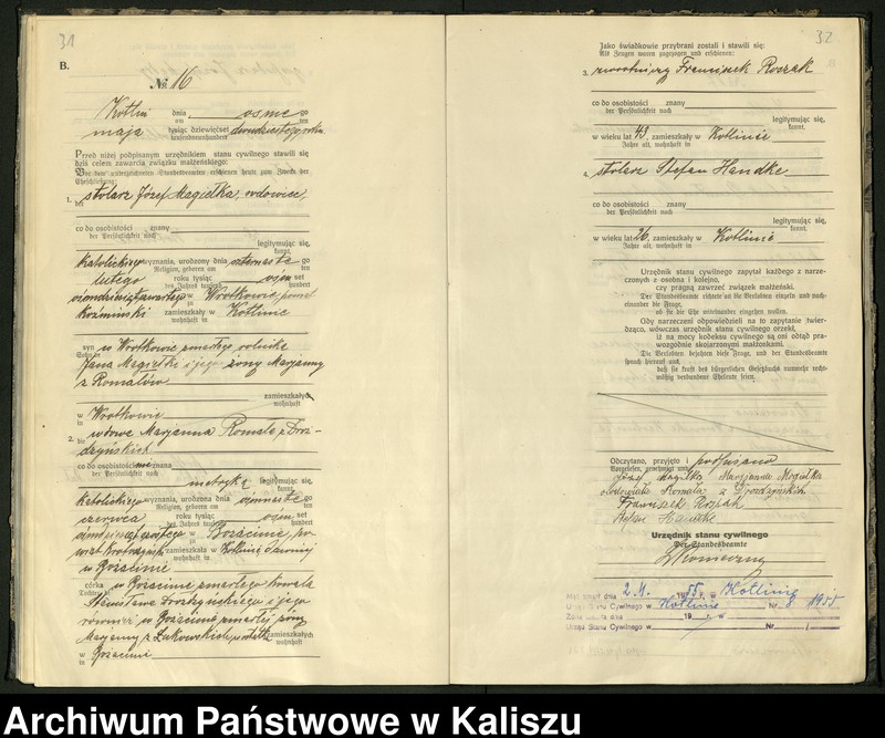 image.from.unit.number "Rejestr ślubów główny"