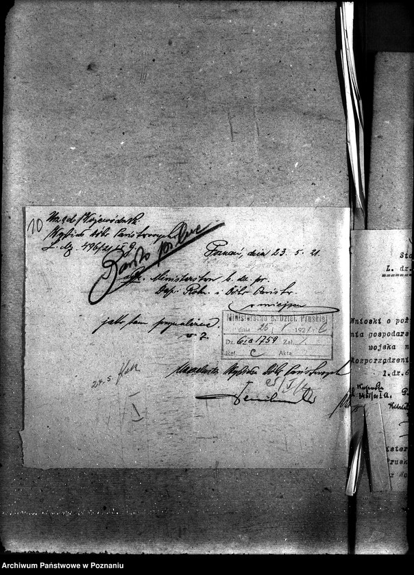 Obraz 16 z jednostki "Sprawy szczegółowo-administracyjne Szkody wojenne p. Odolanów, Ostrów, Ostrzeszów"