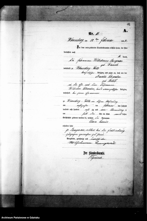 image.from.team "Urząd Stanu Cywilnego w Ujeścisku, obecnie część Gdańska"