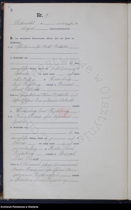 image.from.unit.number "Heiraths-Neben-Register Nr 1 - 24"