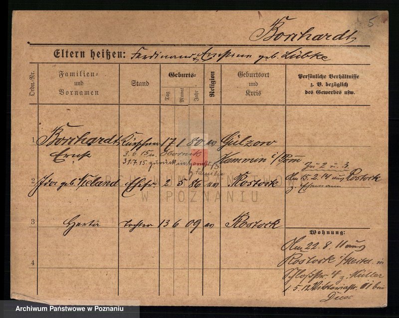 Obraz 7 z jednostki "Borchard - Bornakowski"