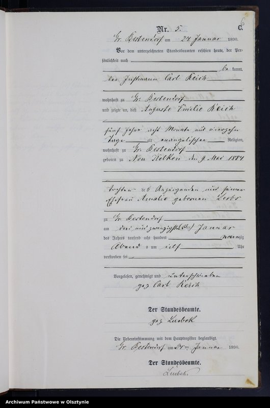 image.from.unit.number "Sterbe-Neben-Register Nr 1 - 56"