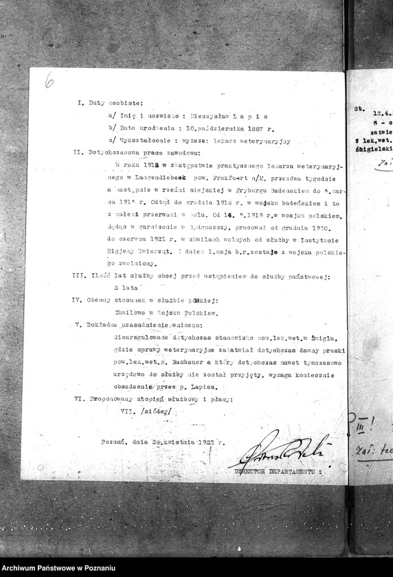 Obraz 10 z jednostki "Pow. lekarz Weterynaryjny Śmigiel"