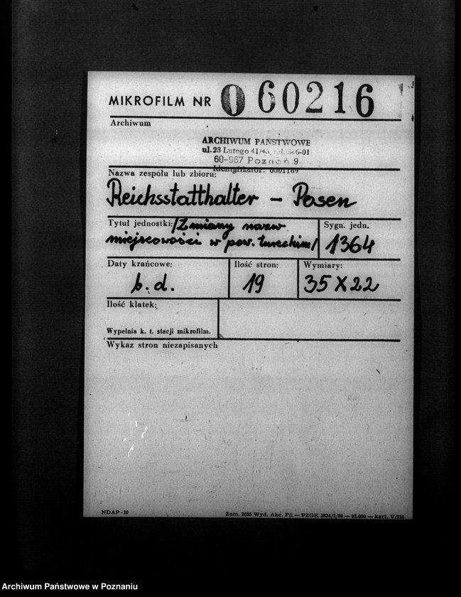 Obraz 2 z jednostki "Zmiany nazw miejscowości w powiecie tureckim"