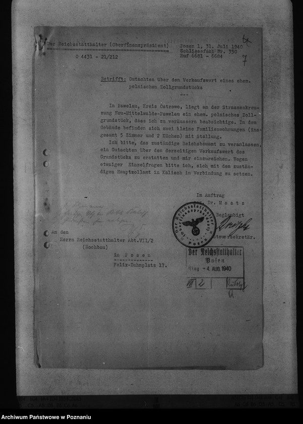 Obraz 11 z jednostki "Zoll - Budowle dla urzędów celnych"