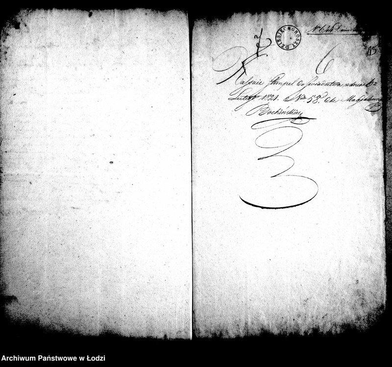 Obraz 15 z jednostki "Akta tyczące się świadectw przesiedleń"