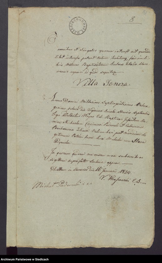 Obraz 12 z jednostki "Dowody do akt małżeństw"