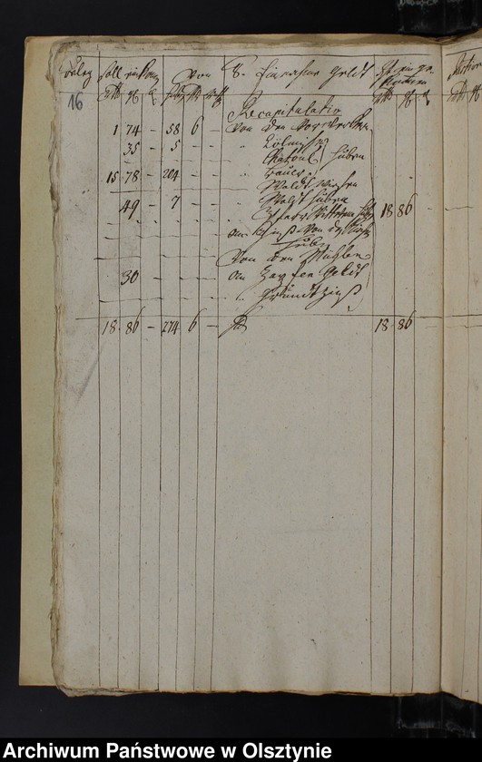 image.from.unit.number "Jahr Kirchen Rechnung der Silberbachschen Kirchen aller Einnahme und Ausgabe wie auch Bau-Rechnung"