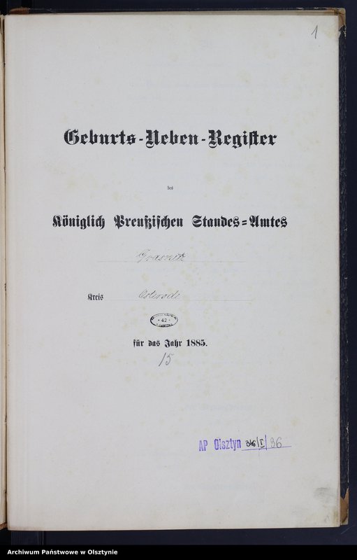 image.from.unit.number "Geburts-Neben-Register Tom I,Nr 1 - 60"