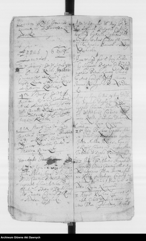 image.from.unit.number "Parafia: Żydaczów. Dekanat: Stryj. Księga metrykalna chrztów 1657-1708 i ślubów* 1657-1677, 1683-1708 dla całej parafii."