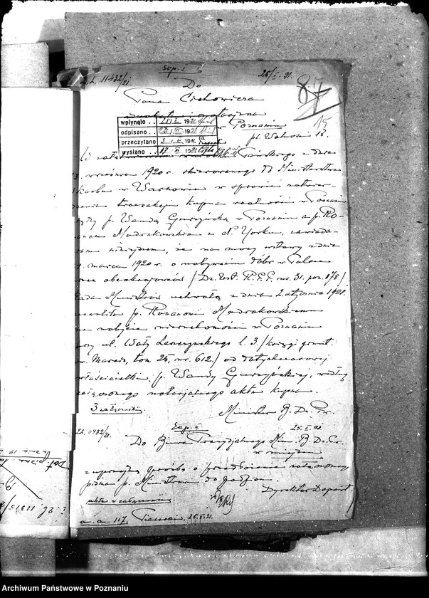 Obraz 19 z jednostki "[Przewłaszczenia, dzierżawy, parcelacje]"