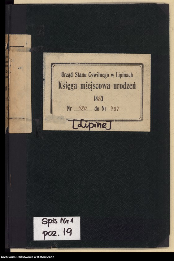 image.from.unit.number "Księga urodzeń T.2 nr 420-487"