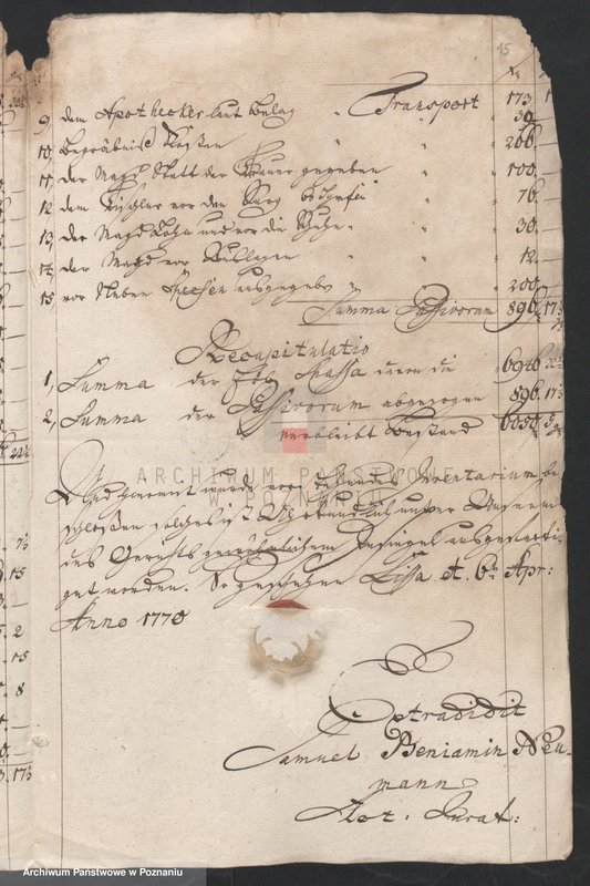 Obraz 17 z jednostki "Inwentarze pośmiertne spisane przez sąd opiekuńczy w Lesznie; język niemiecki"