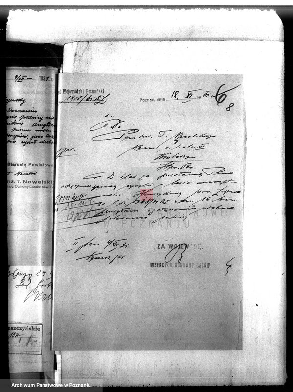 image.from.unit.number "Nadzór nad gospodarką w lasach majątku Henrykowo powiat leszczyński"