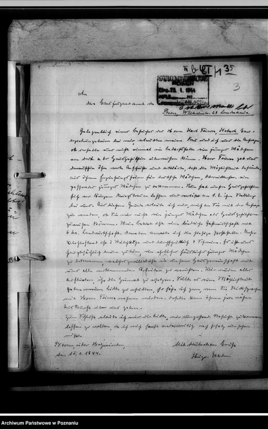 Obraz 7 z jednostki "Anträge auf Überweisung von Fürsorgezöglingen in den Dienst."