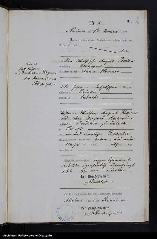 image.from.unit.number "Sterbe-Neben-Register Nr 1 - 49"