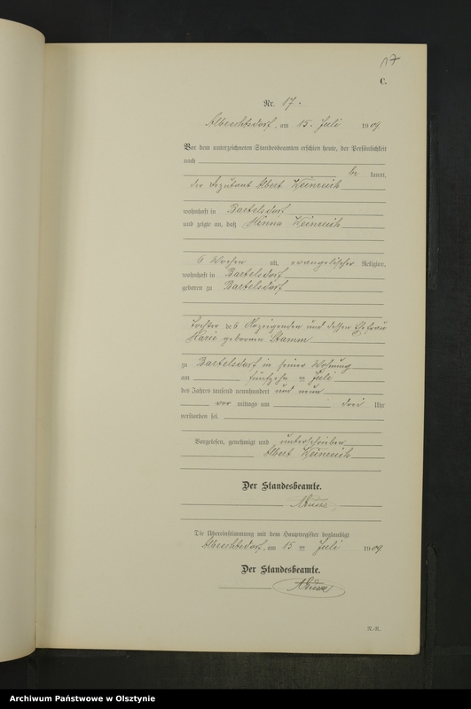 image.from.unit.number "Sterbe-Neben-Register Nr 1 - 23"