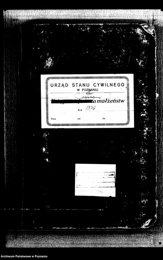 Obraz 2 z jednostki "Skorowidz nazwisk-akty małżeństwa"