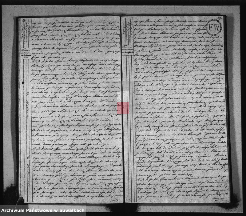 image.from.unit.number "Akta stanu cywilnego zaślubionych w gminie seyneńskiey od 1-go stycznia 1816 roku."