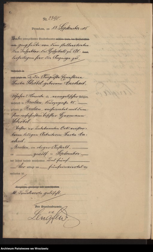 image.from.unit.number "Sterbe-Haupt-Register Breslau I 1905 Band 7"