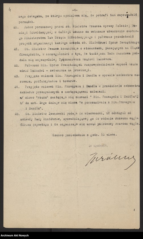 image.from.unit.number "Protokoły posiedzeń Rady Ministrów, T. I"