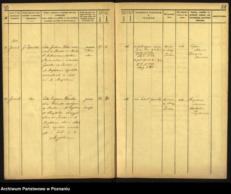 Obraz 13 z jednostki "Księga małżeństw"