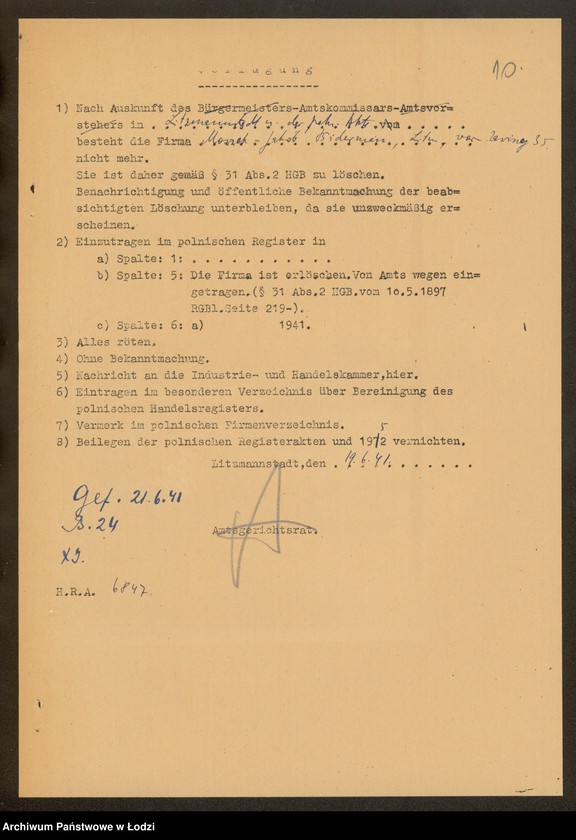 Obraz 12 z jednostki "Moszek Jakub Biederman – warsztat tkacki"