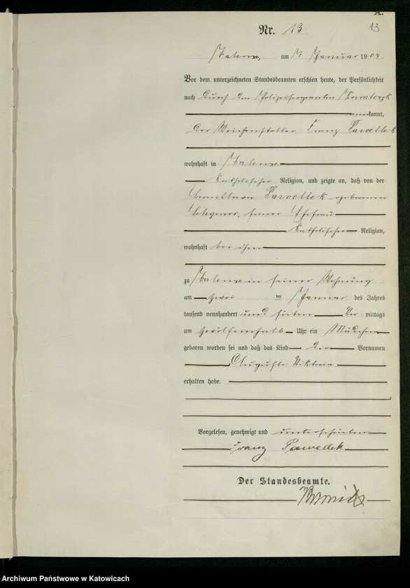 image.from.unit.number "Księga urodzeń, tom 1, nr 1-560"