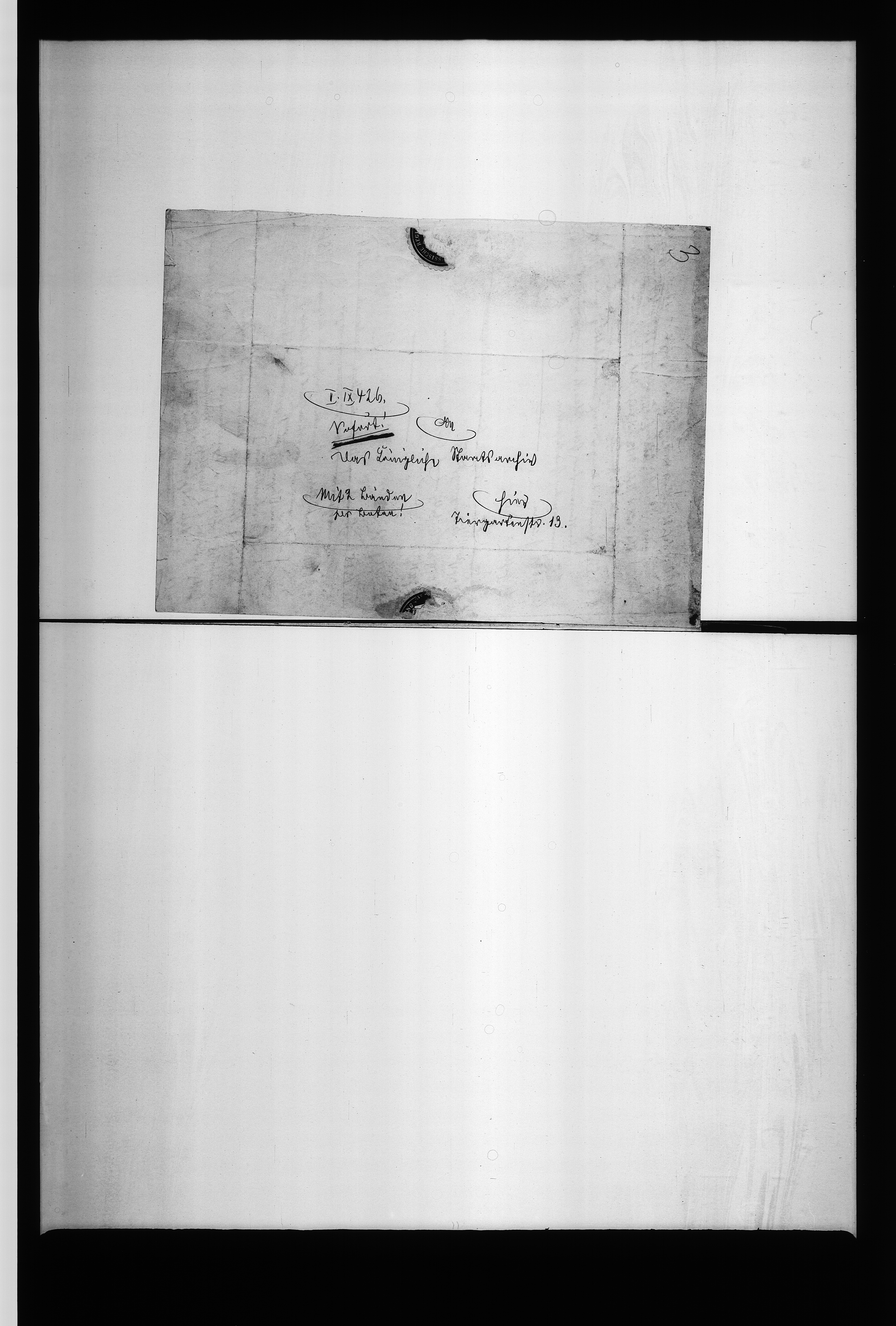 image.from.unit.number "Verzeichniss I über diejenigen Akten welche dem Staats Archiv Breslau übersandt worden sind"