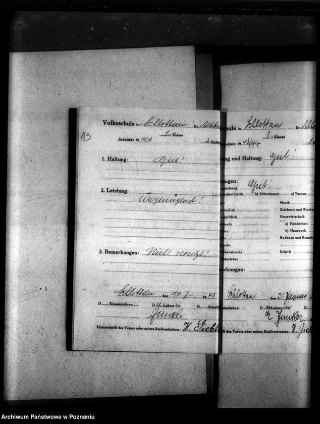 Obraz 17 z jednostki "[Akta personalne wychowanka Josefa Friedricha, ur. 9 VI 1936]."