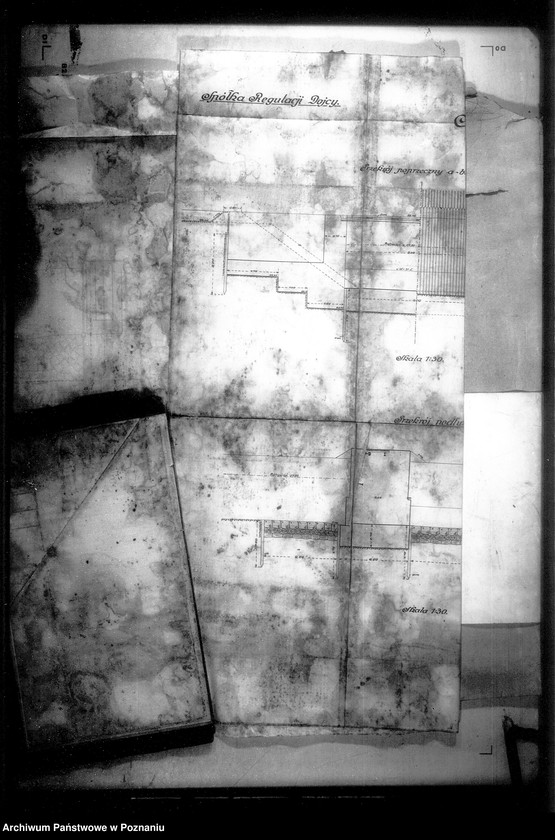 Obraz 17 z jednostki "Podkładki techniczne budowy jazów betonowych Spółki Regulacji Dojcy powiat wolsztyński"