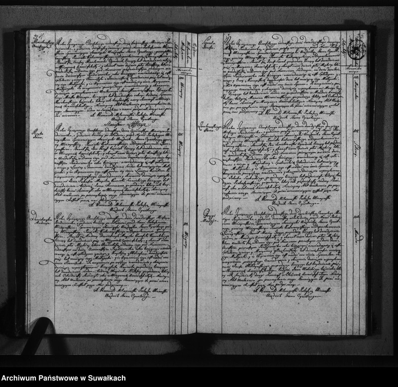 image.from.unit.number "Księga do zapisywania aktów cywilnych urodzenia gminy wiżajńskiey, departamentu łomżyńskiego, powiatu kalwaryjskiego"