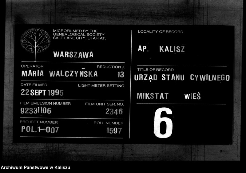 Obraz 1 z jednostki "[Księga małżeństw]"