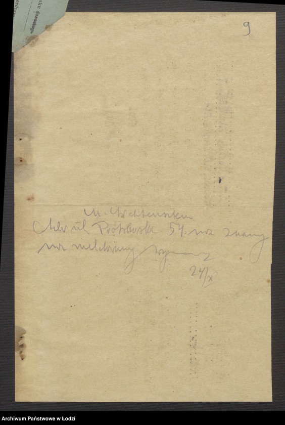 Obraz 11 z jednostki "Markus Lichtenstein- sprzedaż towarów manufakturowych"