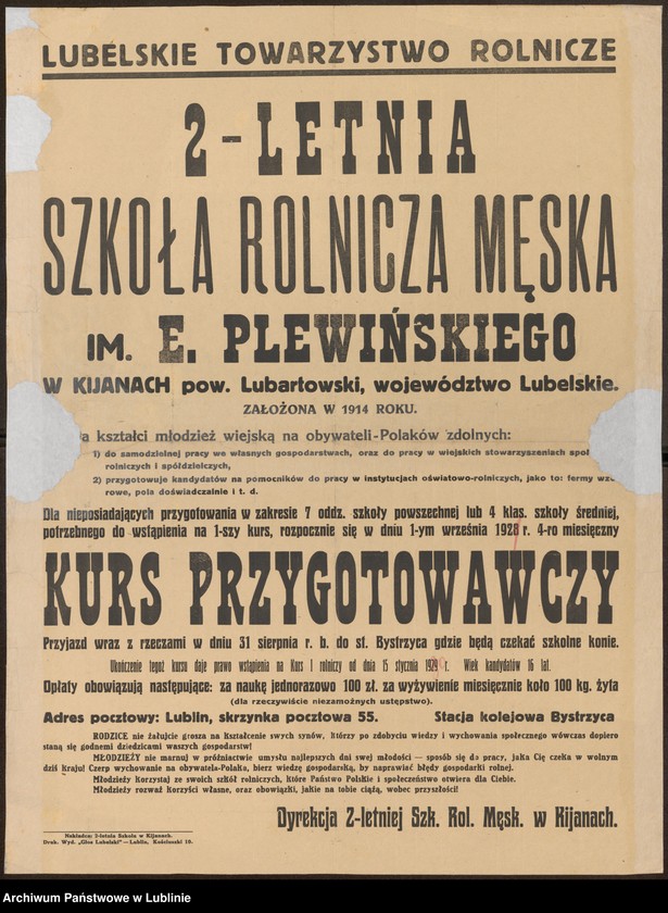 Obraz 16 z kolekcji "Edukacja i oświata na plakacie, afiszu i druku ulotnym APL111"