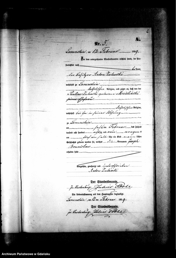 image.from.unit.number "Księga urodzeń"