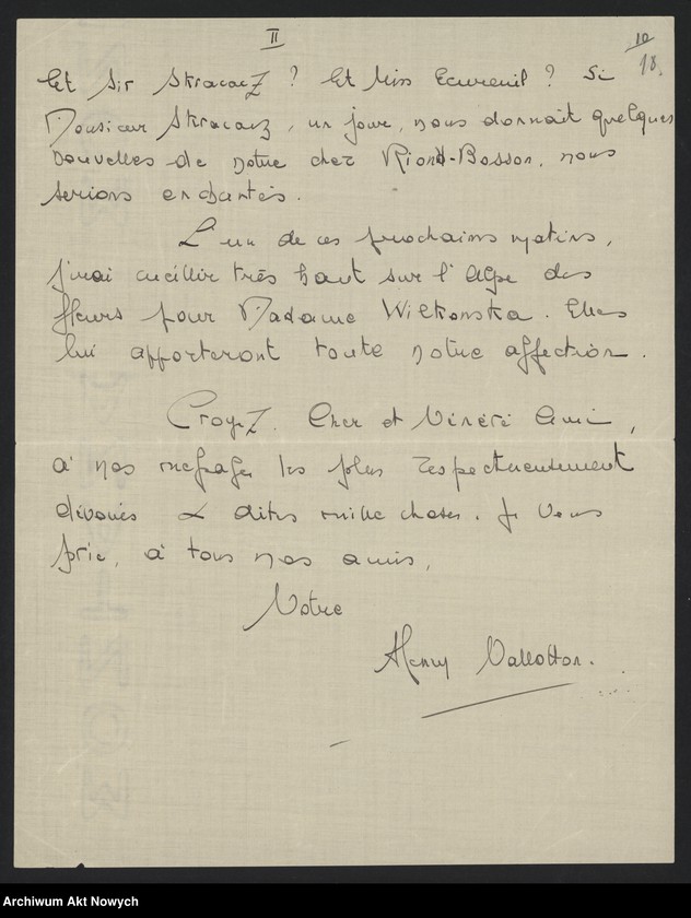 image.from.unit.number "Valloton Henri (dr praw, dyplomata szwajcarski); Załączniki: "Grime de Clarens. Plaidoirie de Mme Henry Valloton", Lausanne 1939, s.32 (druk); L.21 (odpowiedź - maszynopis)"