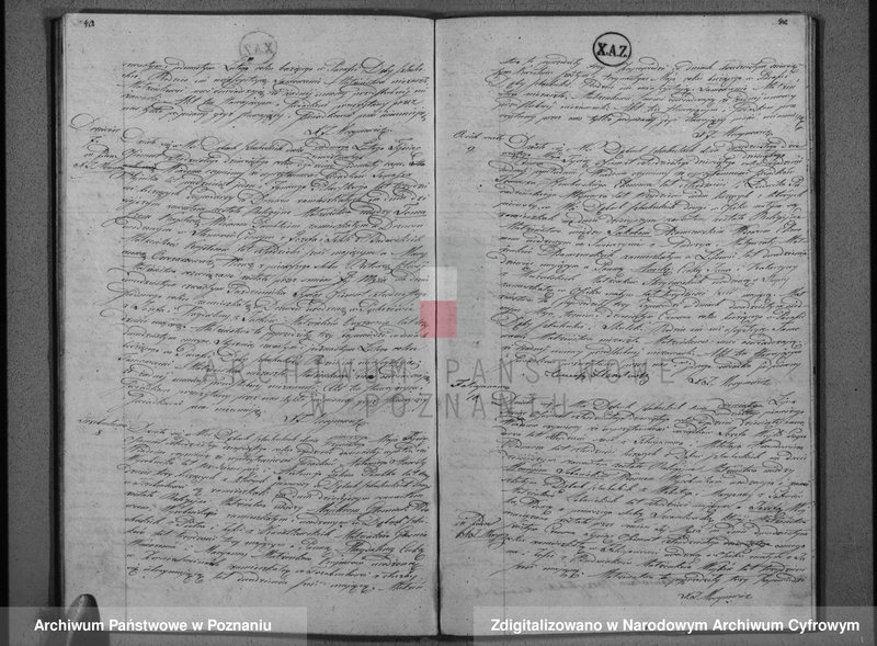 Obraz 17 z jednostki "Księga urodzeń, małżeństw i zgonu"