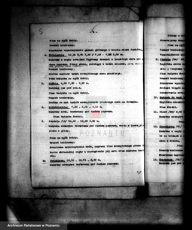 Obraz 9 z jednostki "/Sprawy administracji majątku państwowego Jeżowo powiatu szubińskiego/"