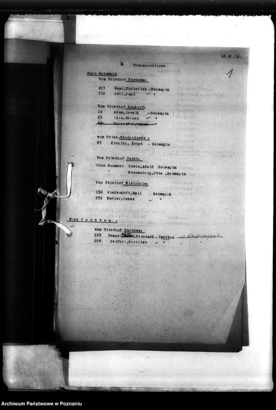 Obraz 5 z jednostki "Überführungspläne. Schriftwechsel betr. Überführungen. Band II"