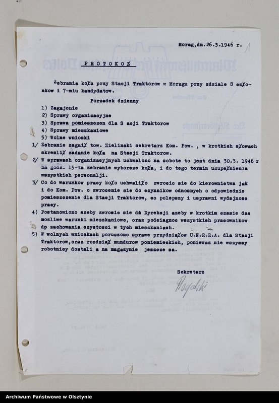 image.from.unit.number "Materiały sprawozdawcze Kół miejskich miasta Morąga: kolonia Bolesławów, kolonia Józefów, kolonia Robotnicza, kolonia Warszawska, kolonia "Za cmentarzem", koła uliczne nr 1, 2, 3, 4"