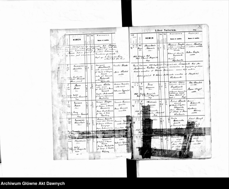 image.from.unit.number "Parafia: Lwów, parafia św. Andrzeja. Dekanat: Lwów. Księga metrykalna urodzeń, ślubów i zgonów dla całej parafii."