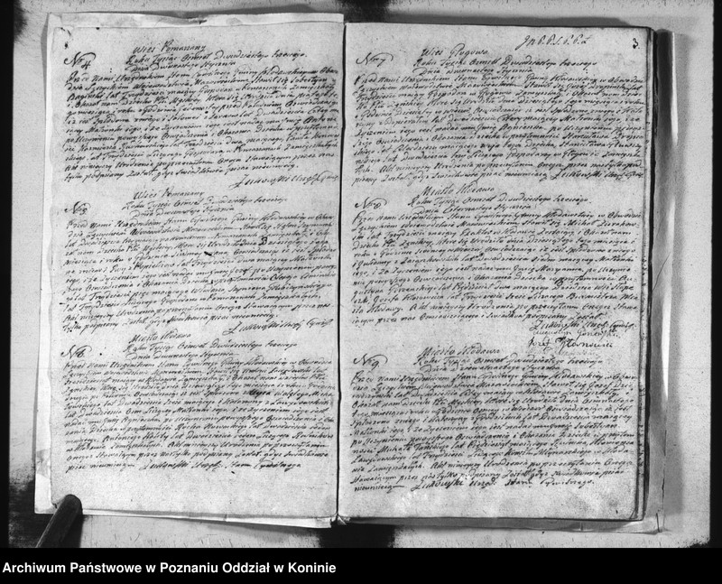 Obraz 4 z jednostki "Księga urodzeń, małżeństw i zgonów"