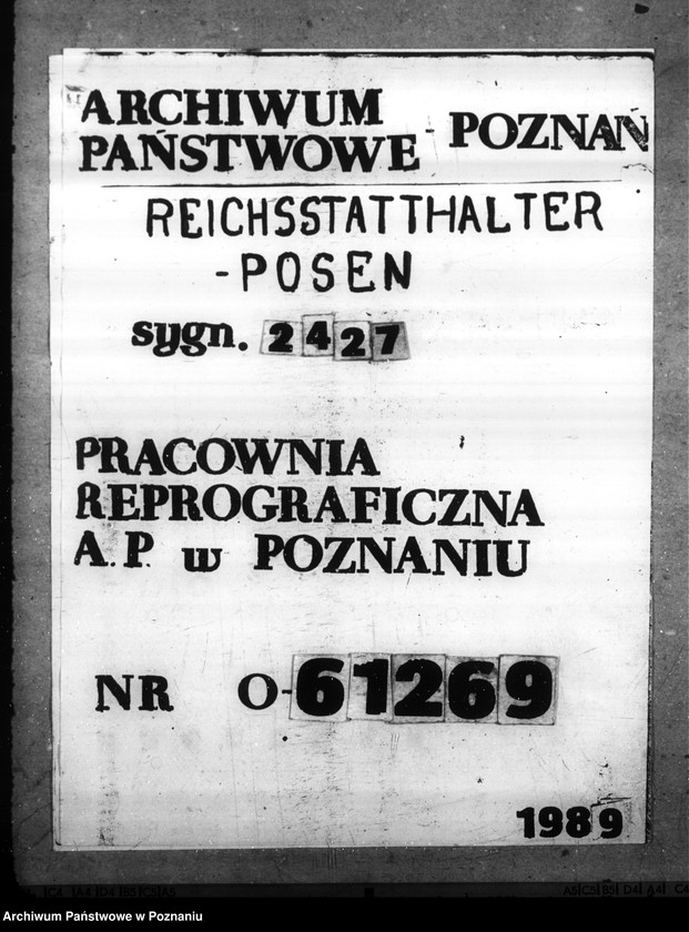 Obraz 1 z jednostki "Sprawozdanie o sytuacji szkół średnich w rejencji łódzkiej"