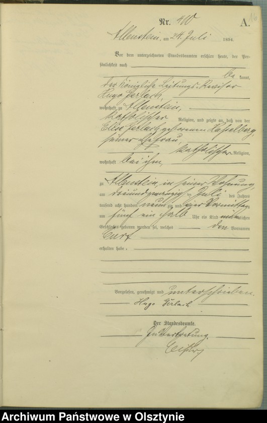 image.from.unit.number "Geburts-Haupt-Register Tom II,Nr 396 - 743"