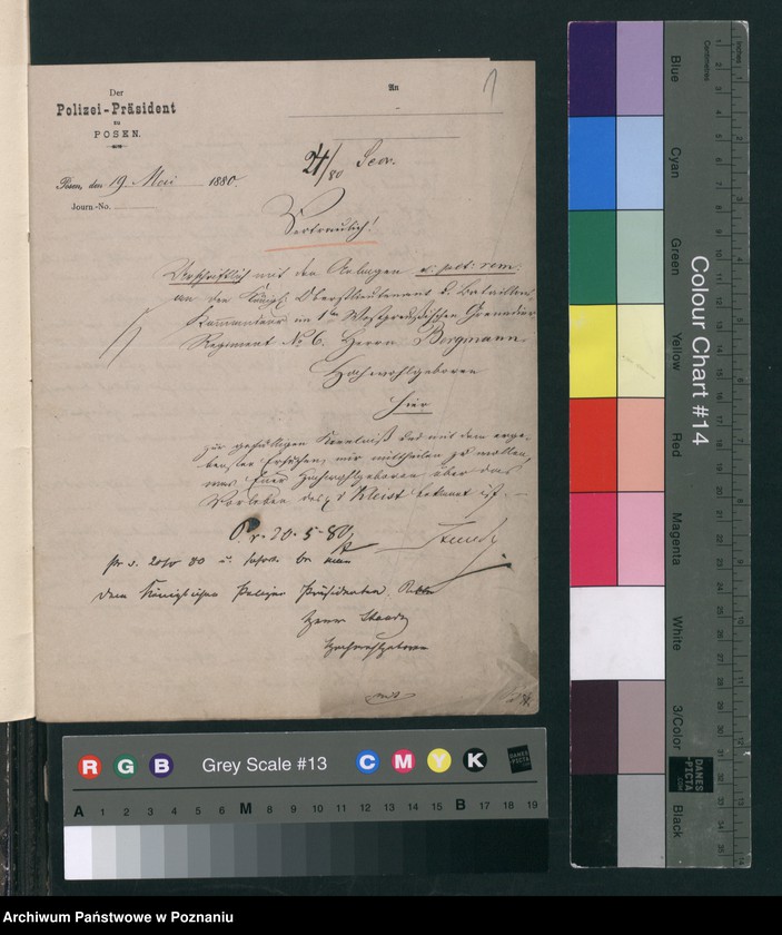 Obraz 4 z jednostki "A. betr. Wilhelm von Kleist, Lieutenant a.D."