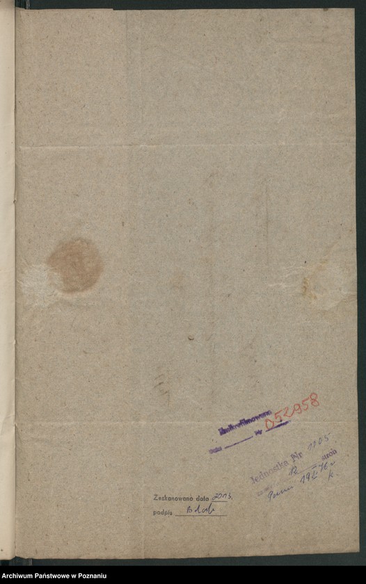 Obraz 20 z jednostki "A. betr. den polnischen Flüchtling Johann von Skarzewski"