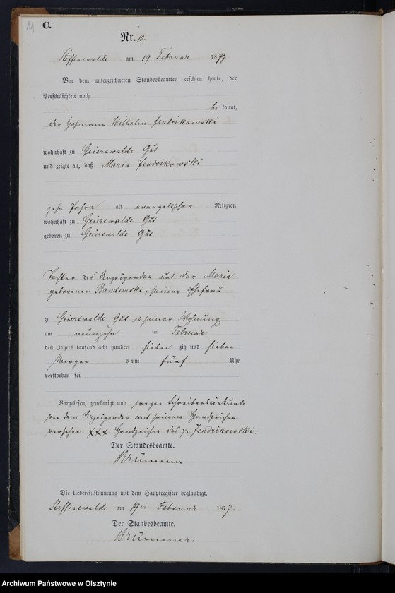 image.from.unit.number "Sterbe-Neben-Register Nr 1 - 57"